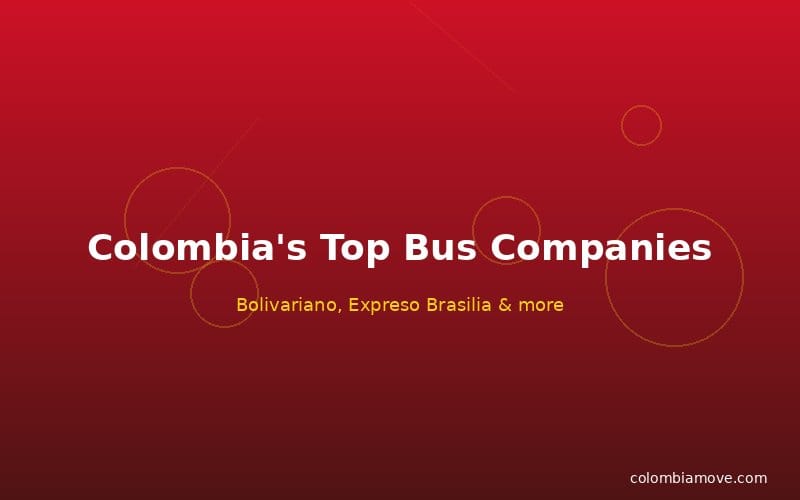 Colombia's top bus companies comparison