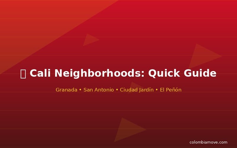 Cali neighborhoods comparison guide for expats