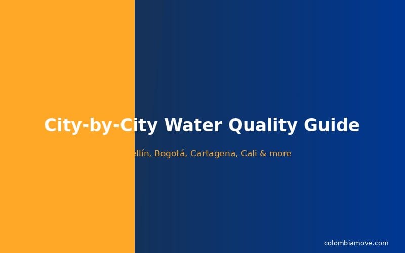 City-by-City Water Quality Guide Colombia