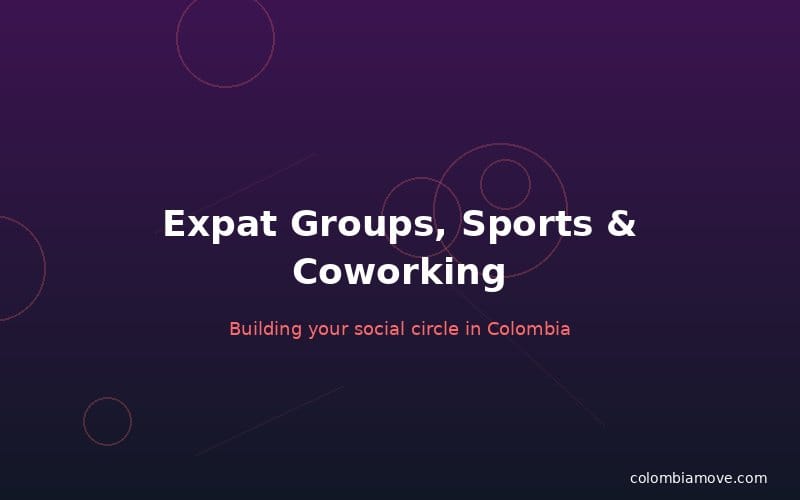 Expat groups and community events in Colombia for foreigners