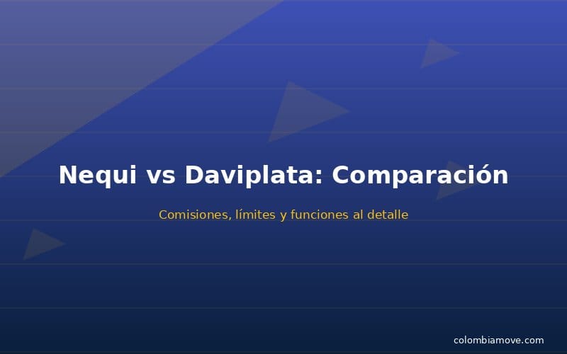 Comparación entre Nequi y Daviplata en Colombia