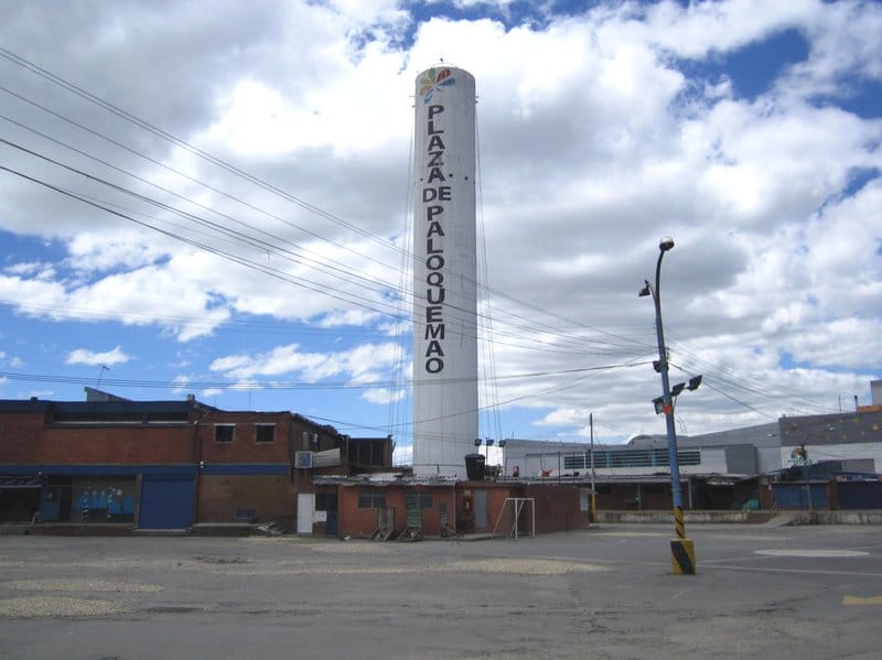 Plaza de Paloquemao market in Bogotá, Colombia