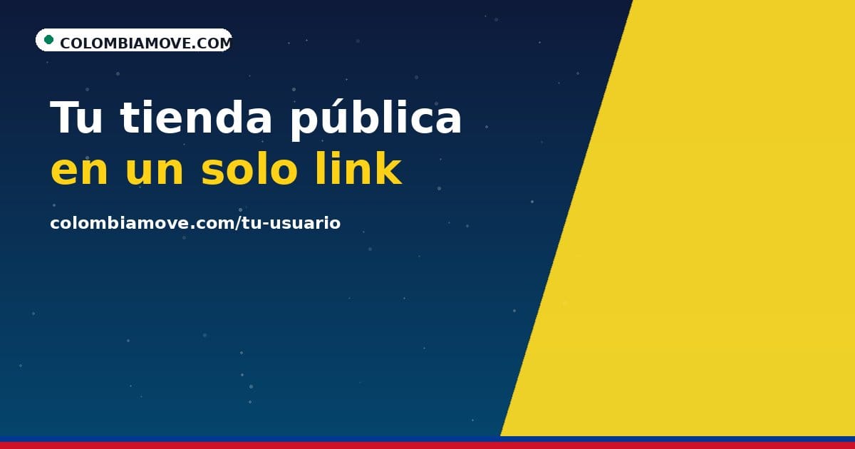 Tienda pública en Colombia Move