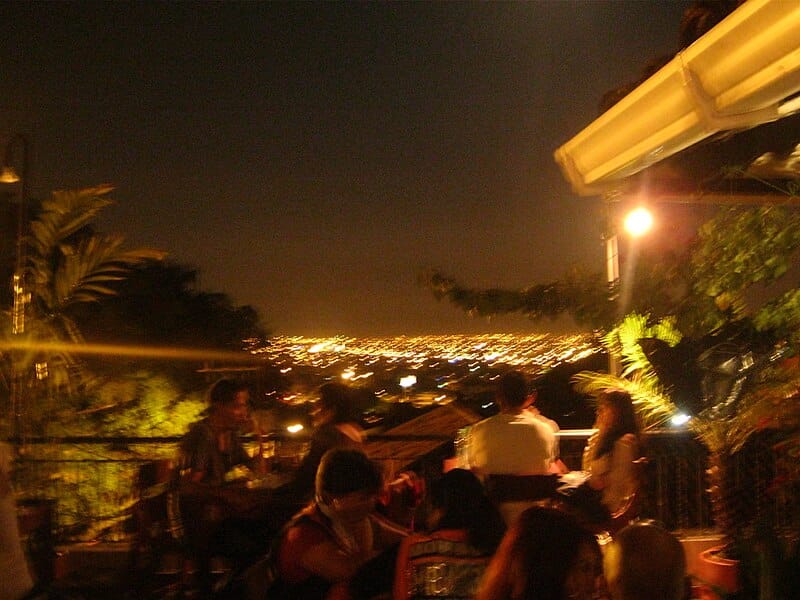 View of Cali, Colombia from the San Antonio neighborhood hill