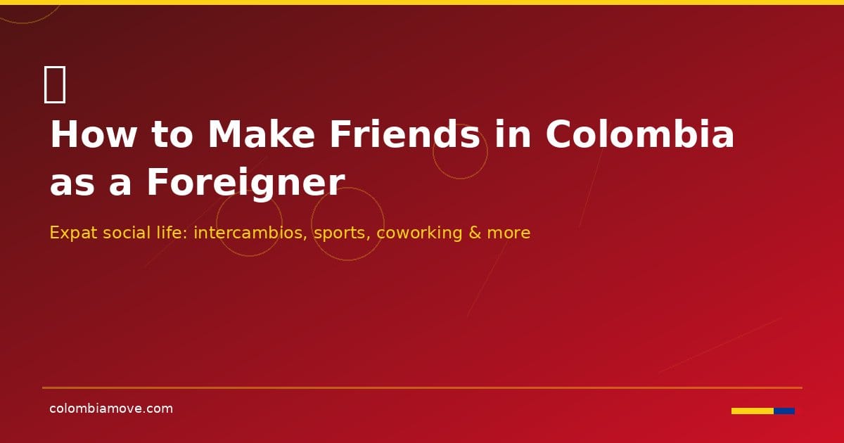 Two people shaking hands in a Colombian café — making friends in Colombia as a foreigner