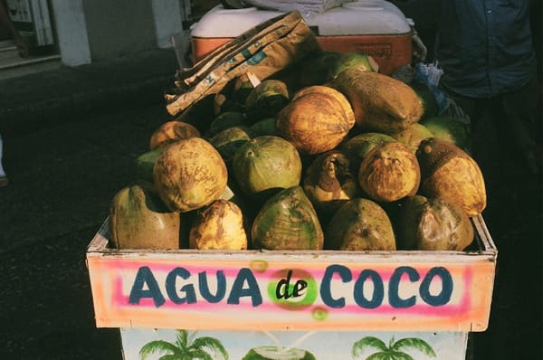Fresh produce at a Colombian market — grocery shopping in Medellín