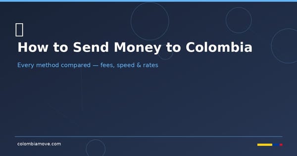 How to send money to Colombia from the US — every method compared